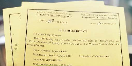 Health Certificate