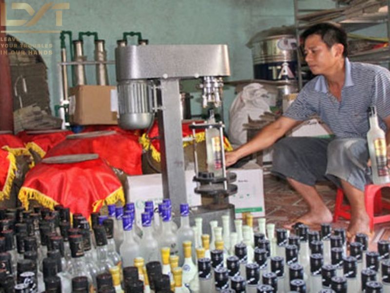 Tư vấn xin giấy phép sản xuất rượu thủ công nhằm mục đích kinh doanh